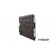 Фасадная панель ПВХ FineBer (Файнбир) Дачный Туф 3D-Facture Темно-коричневый